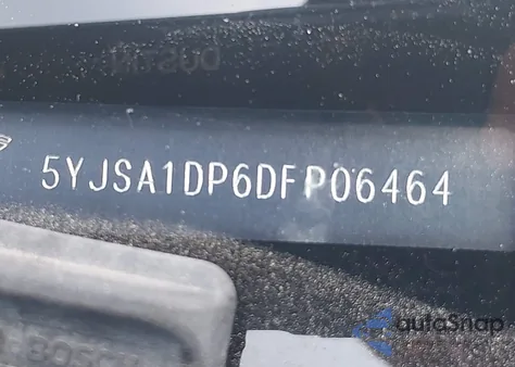 2013 Tesla Model S Performance из США, поврежденный, VIN 5YJSA1DP6DFP06464